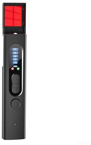 Getdoublerich Camera Detector Car Listening Device Full Signal Scanner Gadget Capable Of Detecting Various Surveillance Or Listening Devices(Black)