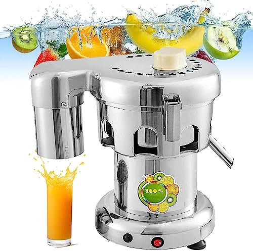 Extracteur De Jus Commercial, Presse Centrifugeuse électrique 370 W, Presse-Agrumes Multifonctionnel 80-120 Kg Pour Fruits Et Légumes