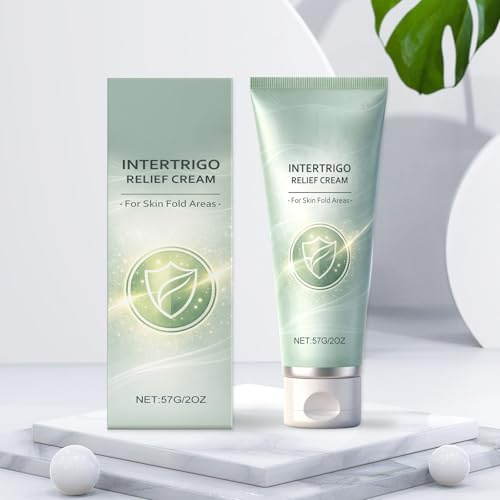 57g Relief Cream | Anti-Chafing Barrier Cream with Zinc Oxide, Soothes & Protects Sensitive Skin from Friction, Moisture, and Irritation for Adults & Babies | Dermatologically Tested (1PCS)