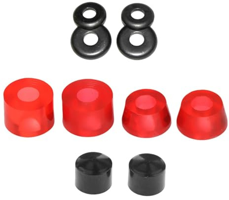 Hardware Carrelli Skateboard Parti Di Ricambio Rigide Con Coppetti Pivot