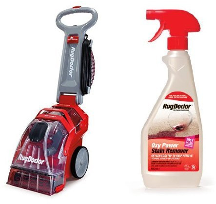 Rug Doctor Deep Carpet Cleaner, Red & Rug Doctor Oxy Power Stain Remover, 500 ml