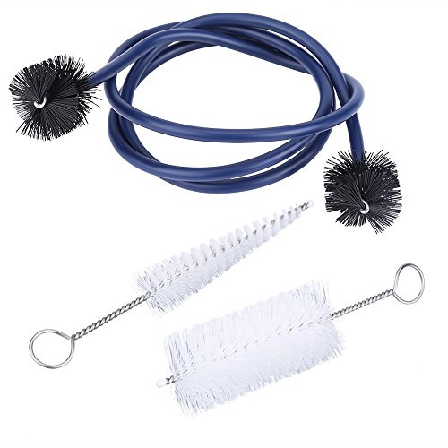 Bewinner Set di spazzole per la Pulizia della Tromba Accessorio per la Cura della Manutenzione di Strumenti Musicali Portatili, 3 Tipi di spazzole per Tromba