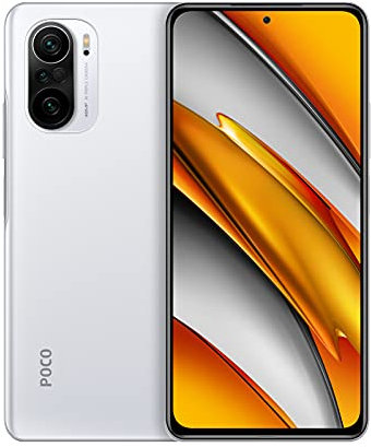 Poco F3 Smartphone 5G - RAM 8GB ROM 256GB 6.67 AMOLED DotDisplay 4520mAh (typ) Battery 48MP Camera White [Global Version]
