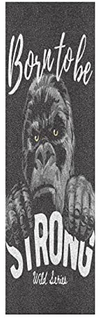 Vnurnrn Süße Affen Schimpansen Orang-Utan Tier Skateboard Griffband Griptape Schleifpapier Blasenfrei Rutschfest Skating Board Longboard Roller Aufkleber 84x23cm