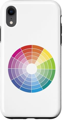 iPhone XR Colour Wheel Chart Color Hex Artist Case