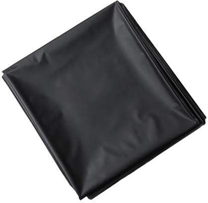 Kutocesy Liebesdecke Wasserdicht für Sex Dünn Bed Sheets Waterproof Lacklaken Wasserdichte Decke für Paare Partnerspiele & Massagen Leicht zu Reinigen (Black-1 * 1.6m)