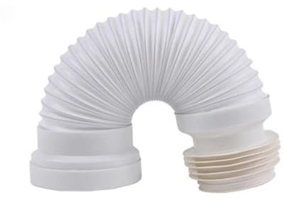 AQXYQAZZ Tubo di Scarico Tubo Flessibile Durevole Tazza del Water Parti fognarie Universale Spostamento Domestico Flessibile WC Connettore for Tazza fognaria 250-500mm