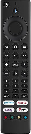 New CT-8565 CT-8570 voice remote fit for Toshiba 65UF3D53 55UF3D53 50UF3D53 43UF3D53 JVC RM-C3255 RC39178 LT-32CF230 LT-40CF330 LT-43CF330, Ferguson RC39177 F4320AFR F4020AFR TCL 55CF630K 50CF630K TV