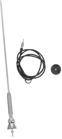 ABOOFAN Antena de Coche Antena de Radio para Coche de Techo de vehiculo automotriz señal de Radio del e de señal de para vehiculo Cobre Plata