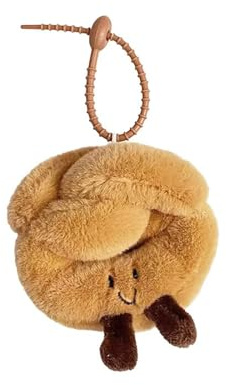 MUNSKT 1 Stück Plüsch Schlüsselanhänger für Damen und Kinder - Weicher Schlüsselanhänger als Kuscheltier für Handtasche, Rucksack