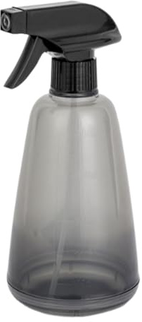 Fenteer Leere Sprühflasche, 500 ml, nachfüllbar, einstellbar, feiner Strahl, Sprüher für Pflanzen, Reinigungslösungen, Grau