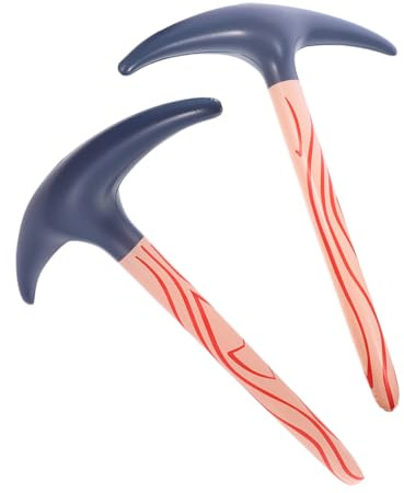 BESPORTBLE Giocattoli Gonfiabili per Feste 2 Pezzi Piccone Gonfiabile in Pvc Decorazione per Halloween e Compleanni, Giocattolo Gonfiabile per Trucchi e Bomboniere, Adatto per Uso Interno