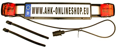 AHAKA Lichtleiste TL7PMD2 7-poligen Stecker für Heckträger und Anhänger