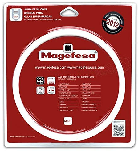 ANCASTOR Goma Junta Olla MAGEFESA RÁPIDA 22 CM DIÁMETRO Interior