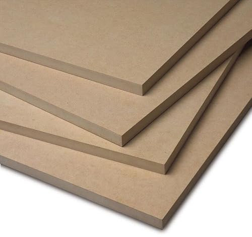 Generico Pannello Foglio MDF mm 10 x 1220 x 1220 Medium Density Fiberboard