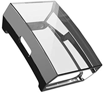 Practical Watch Cover Plating Watch Cover Smart Protective 2 Protectors Precise Cutouts Case Compatible for Fitbit Charge 2/3