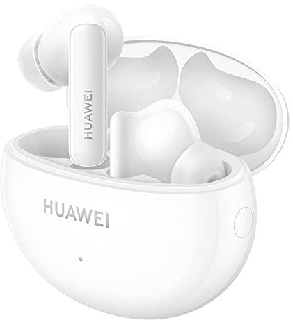 HUAWEI FreeBuds 5i Kabellose Kopfhörer, TWS Bluetooth Kopfhörer, Hi-Res Sound, Multi-Modus Geräuschunterdrückung, 28 Std. Akkulaufzeit, Wasserdichtigkeit, Weiß
