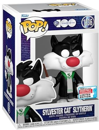 Funko Pop! Looney Tunes x Harry Potter - Sylvester Cat Slytherin (2023 Fall Convention Exclusive)