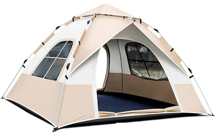 Leichtes Kuppelzelt,2/4 Personen Zelt für Camping Pop Up Zelt Automatisches,Ultra-leicht,wasserdicht,kleines Packmaß,schneller Aufbau,mit Tragetasche,,für Strand Outdoor Reisen Wandern Angeln