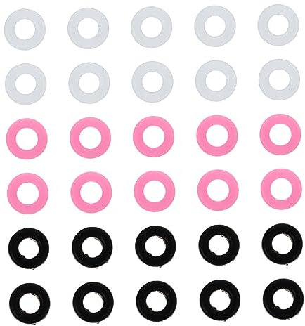 HAPINARY 60stücke Brillen-ohrpolster Anti-rutsch Ohrsocken Für Brillen Inklusive Transparent Und Rosarot Praktische Zubehörteile Für Sport Und Alltag