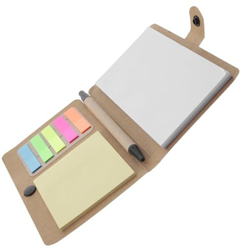 KICHOUSE Abreißbares Haftnotizblock-set – Notizbuch Mit Einkaufsliste Aus Papier Zum Einkaufen Notizblöcke Für Büro Schule Und Zuhause