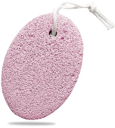 zoerbufan Pumice Stone for Feet/Hands/Body, Natural Lava Pumice Stone for Dead Hard Skin Removal, Foot Scrubber, White Callus Remover, Foot File for Men/Women for Exfoliation(Pink)