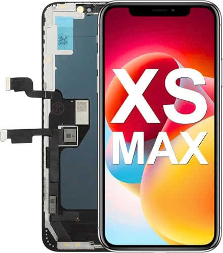 ETech61 iPhone Xs Max LCD Screen Replacement In-Cell Display with Touch Digitizer Assembly – Compatible with A1921 A2101 A2102 A2104 – Front Repair Screen – Screen Only