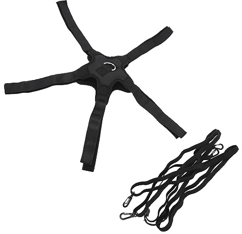 Asixxsix Volleybollrebounder, Spiktränare med Justerbar Höjd med Elastiskt Rep och Volleybollskydd för Inomhusträningsutrustning för Beachvolleyboll Förbättrad Träningsförmåga Fast Design