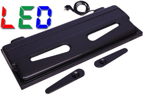 ZooPaul LED Aquarium Abdeckung Schwarz Neuware 100x50 Deckel Haube Beleuchtung Terrarium