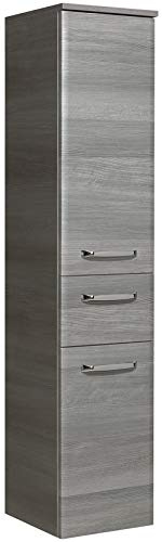 Pelipal - Alika - Midischrank, 30 cm, 2-türig, 1 Schubkasten, 3 Einlegeböden - Badmöbel