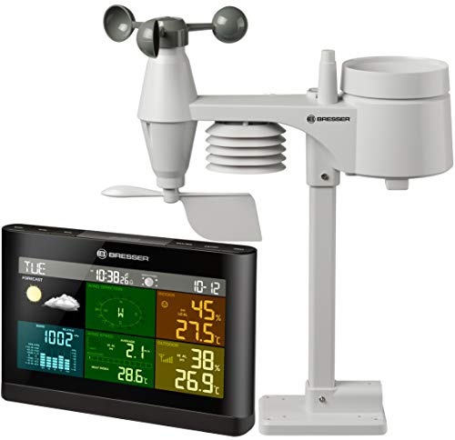 BRESSER 5-in-1 Comfort Weather Center with Colour Display - UK/IRELAND VERSION | Provenance France. Emballage securisé. Livré avec Facture dont TVA.