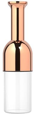 eto wine decanter in copper: mirror finish
