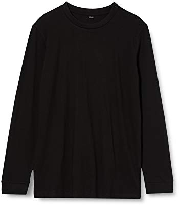 Build Your Brand Maglietta da Ragazzo, Nero, 146-152 cm