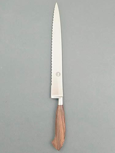 DUE BUOI Coltello Pane da Sala Medusa - Manico in Palissandro