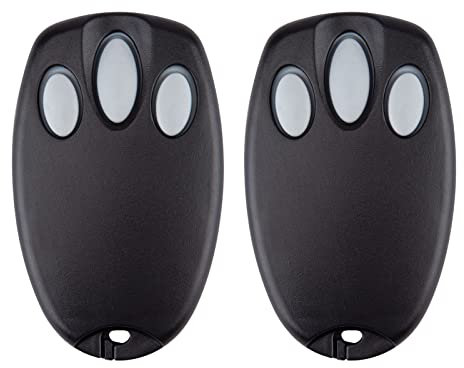 2 x Replacement Garage Door Remote Control for Chamberlain Liftmaster Motorlift 94335E | 84335E | ML700 | ML500 | ML850 | Merlin + C945 | C840 Security + 433.92Mhz Handheld Transmitter