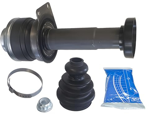SKF Antriebswellengelenksatz mit Lager VKJA 8114 Position Vorderachse rechts Außendurchmesser 104 mm Höhe 137 mm Länge 740 mm Breite 140 mm | Kompatibel mit: VW TRANSPORTER T5 Bus, TRANSPORTER T5 Kasten, TRANSPORTER T5 Pritsche/Fahrgestell (7JD, 7JE, 7JL, 7JY, 7JZ