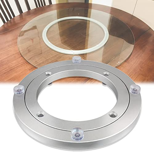 ESOYAWE Hochleistungs Aluminiumlegierung Rotierende Lager Drehscheibe Ø 12-100 cm Drehbares Kugellager, Tischplatte Dreh Drehteller Kugellager, Für Regale Anzeigen Möbe Fernsehtisch