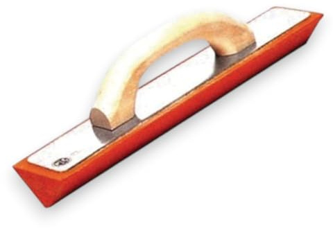 Briconess.com Frattazzo per angoli in gomma per intonaci manico in legno Ancora Art 819/5