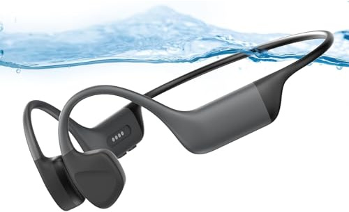 Bone Conduction Headphones Swimming,IPX8 Waterproof,Bluetooth 5.4,Built-in 32GB TF Open Ear Swimming earphones Underwater Music Player for Running,Cycling.