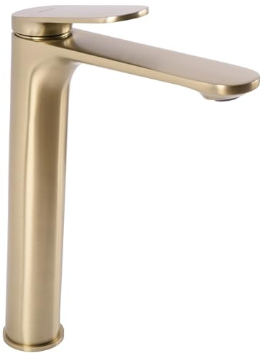 Rea Bathroom Sink tap REA-B4895, Marco Brush Gold High
