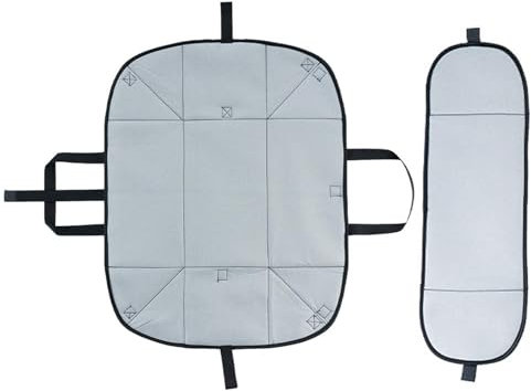 Bügelmatte - 2 in 1 Bügelkissen mit Griff | 2pcs Tischplatte Iron Pad | Faltbare Bügeldecke | Hochtemperaturbeständige Bügeldecke | Eisenpolster für Wohnheimstudentium für Reisebüro