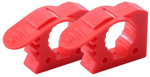 Shovel Holder, Axe Holder for Utility Trailers, 2 x Mounting Holders for Tools, Holder for Axe, Shovel, Broom Handle, Clamp Attachment, Heavy Duty Tool Holder for Storage, Tr