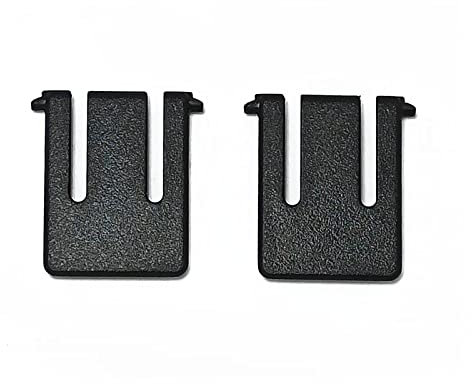 ZIDDAR Piedino di ricambio per tastiera MK235, MK315, K375S, supporto per gambe per tastiera, 2 pezzi, nero