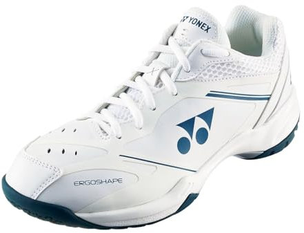 YONEX Power Cushion X4 Unisex Badmintonschuh Gr. 37 – Weiß | Leicht, dämpfend & rutschfest | Komfort & Stabilität für Training & Wettkampf