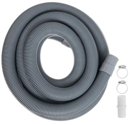 NUOBESTY Drain Pipe Extension Hose for Washing Machine Portable Washer Water Hose Connector for Dishwasher