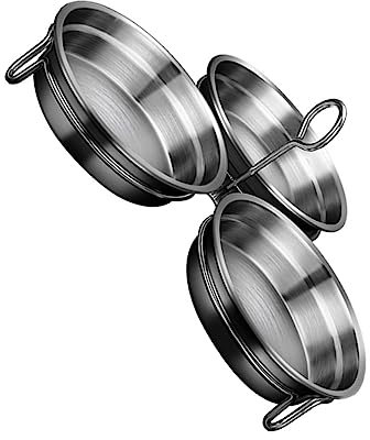 Mikikit Molde y Cocina Uso en para Escalfar Huevos de Acero Inoxidable Diseño en Forma de Corazón, Fácil de Limpiar y Antiadherente, Adecuado para Uso en Cocina y Viajes Viajes