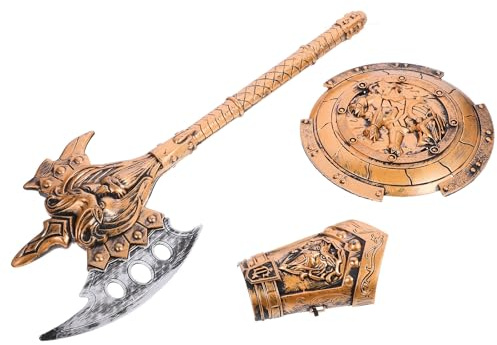TOPPERFUN Vikinger Schild- Junge Mädchen-Party-Requisiten-Cosplay-ausrüstung Verkleidungen