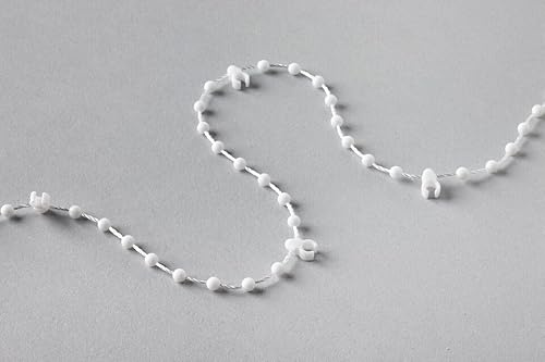 EveryHome 10 Meter 100 clips Vertical Blind Bottom Chain for 3.5 Inch/ 89mm Slats