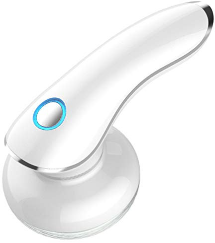 Quitapelusas Eléctrico, Quita Pelusas Quitapelusas Recargable USB Depiladora De Mano Quitapelusas para Ropa Suéteres Pantalones Sábanas Alfombras De Punto,Blanco