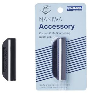 Sanelli Ambrogio, Guía de afilado Naniwa, ideal para un uso cómodo y seguro de piedras de afilar, fabricada en Japón, color negro
